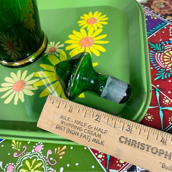 Gilded Emerald Decanter - Picture 4 of 9